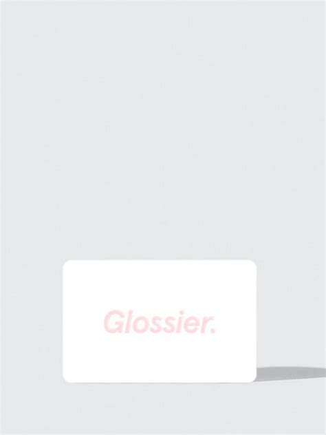 Printable Glossier Gift Card
