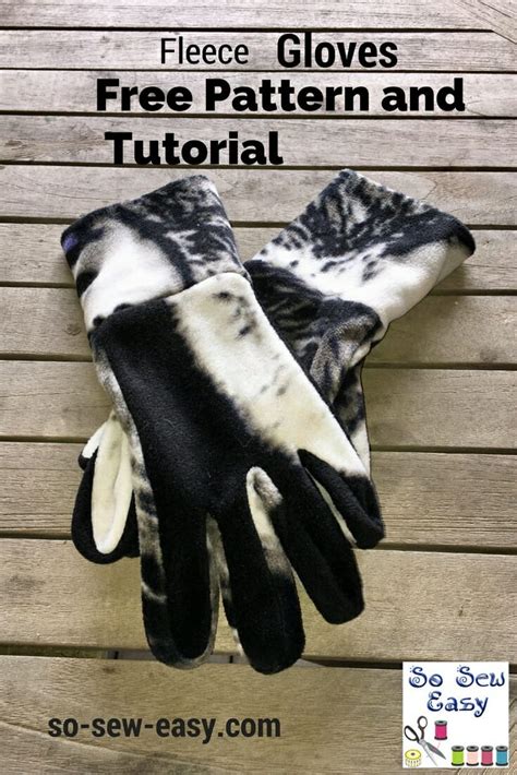 Printable Gloves Pattern For Snow