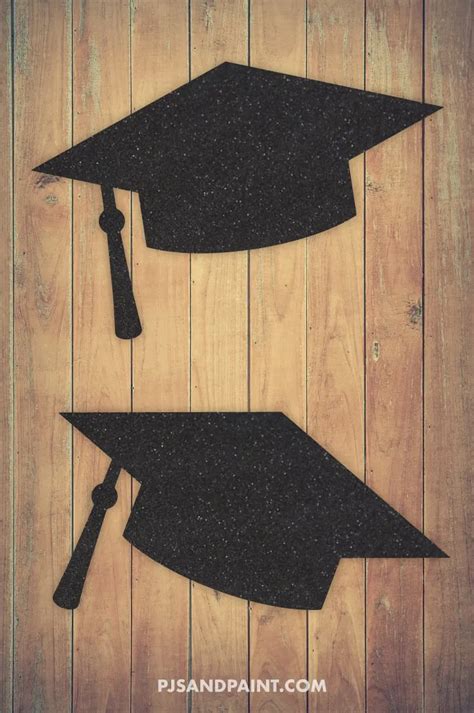 Printable Graduation Hat Cutout