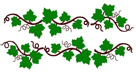 Printable Grape Vine Leaves