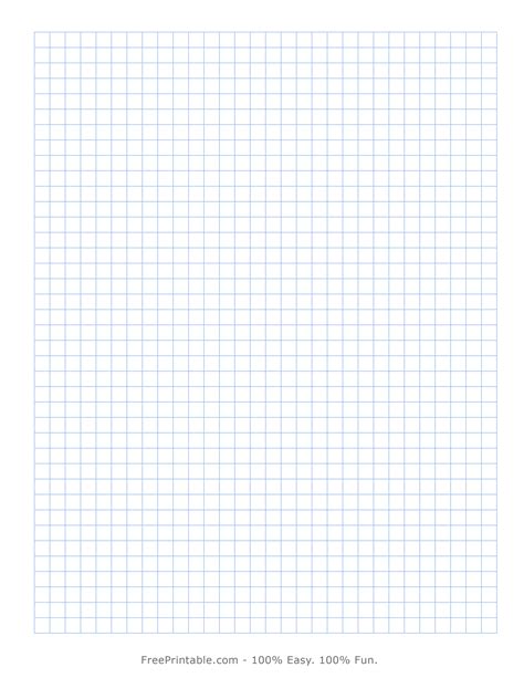 Printable Graph Paper 8.5X11