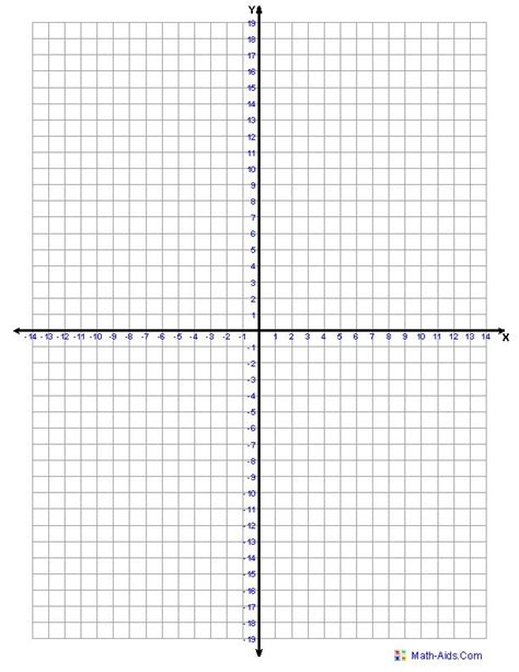 Printable Graph Paper All Four Quadrants