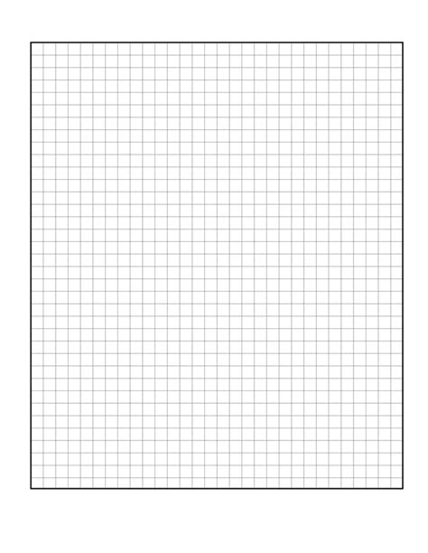 Printable Graph Paper Blank