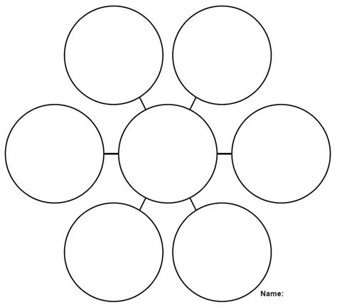 Printable Graphic Organizer Web