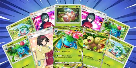 Printable Grass Pokemon Deck Pdf