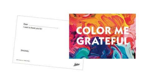 Printable Grateful Postcards Free