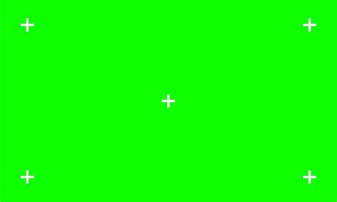 Printable Green Screen Card