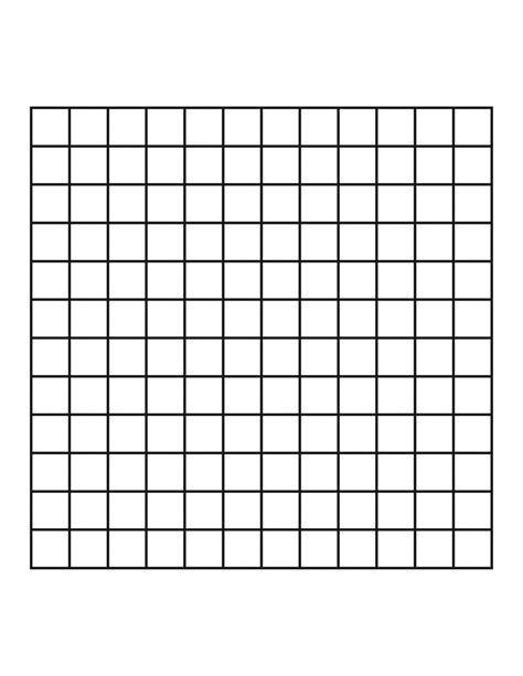 Printable Grid Paper 12X12