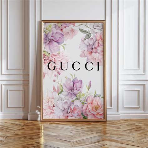 Printable Gucci Wall Art