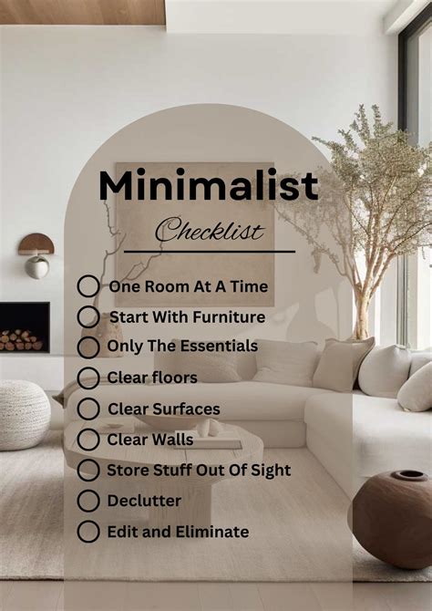 Printable Guide To Minimalism