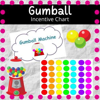 Printable Gumball Incentive Chart