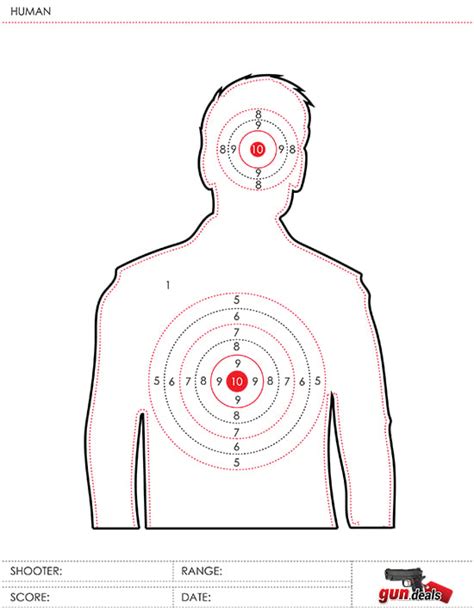 Printable Guy Head Target