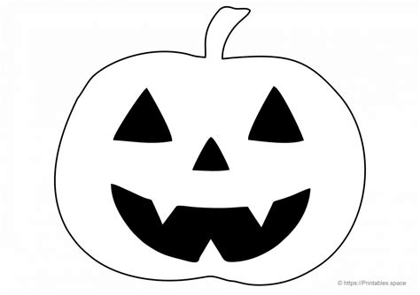 Printable Halloween Pumpkin Design