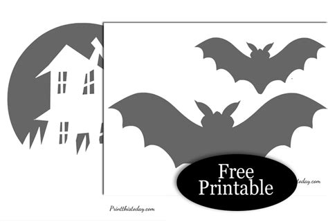 Printable Halloween Which Stencils