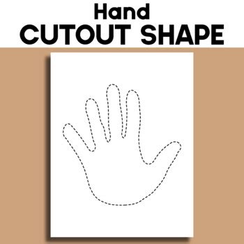 Printable Hand Cut Outs