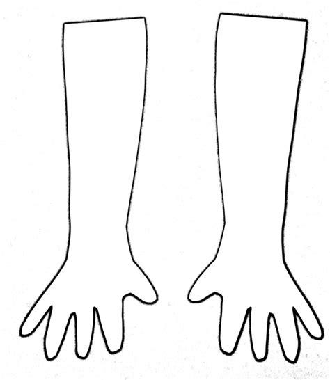 Printable Hands And Arms