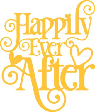 Printable Happily Ever After