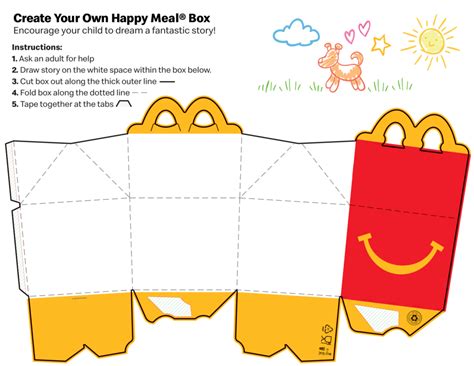 Printable Happy Meal Box