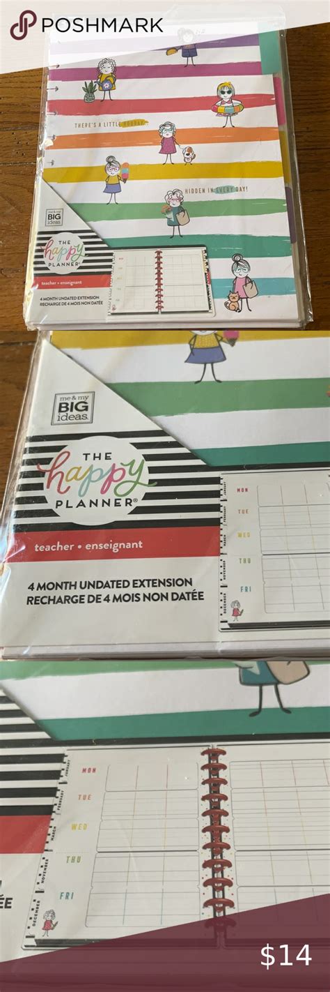 Printable Happy Planner Month Extension