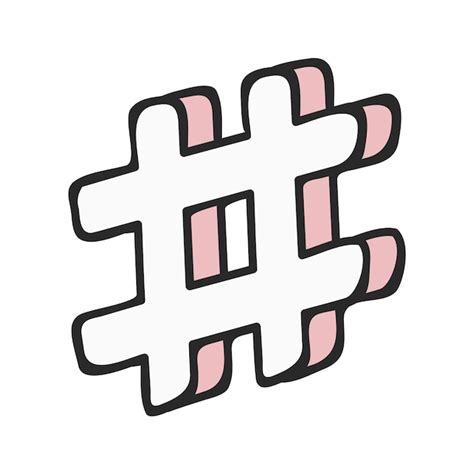 Printable Hashtag