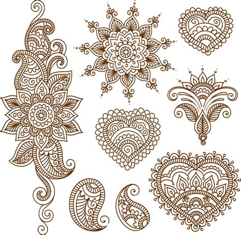 Printable Henna Patterns Free