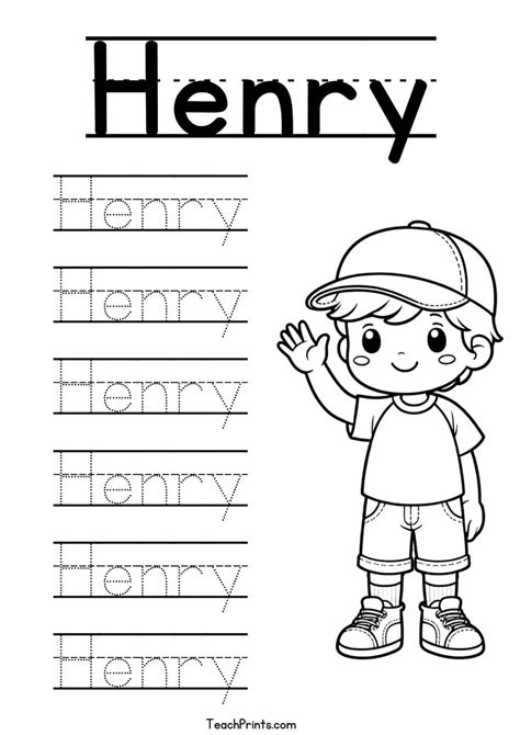 Printable Henry