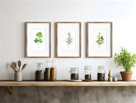 Printable Herb Wall Art