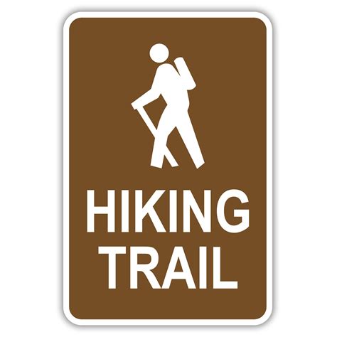 Printable Hiking Trail Signs