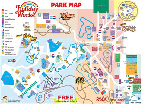 Printable Holiday World Map
