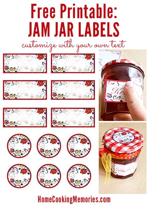 Printable Home Canning Labels