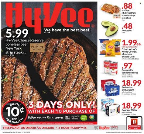 Printable Hyvee Weekly Ad