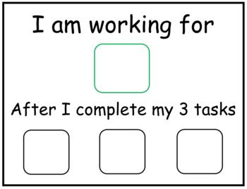 Printable I Am Working For Board