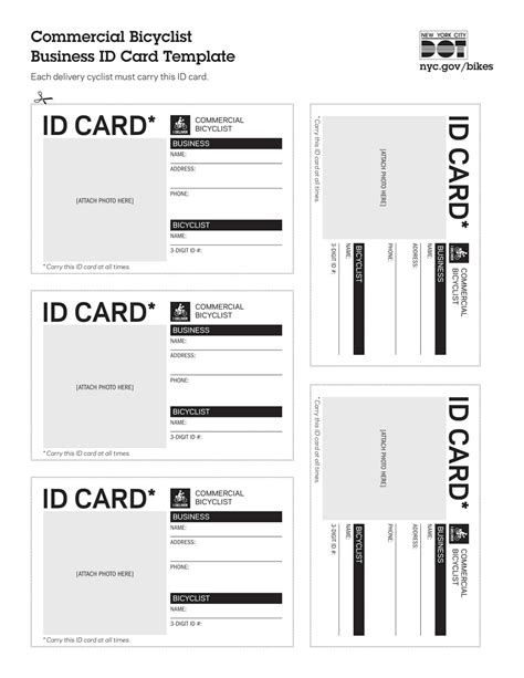 Printable Id Cards Free