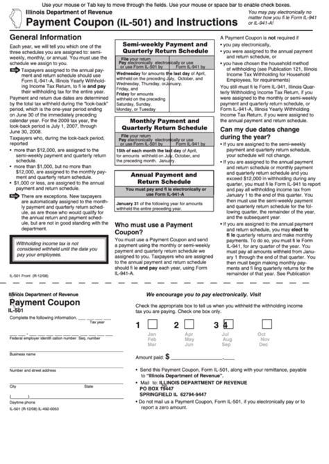 Printable Il 501 Coupons