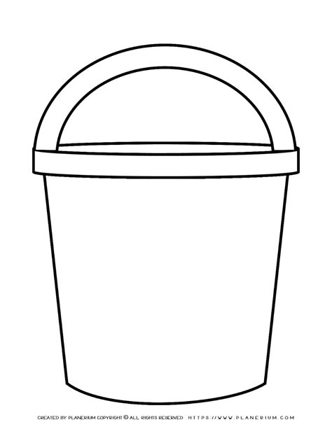 Printable Image Of Bucket