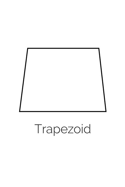 Printable Image Trapezoid Shape