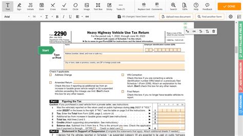 Printable Irs Form 2290