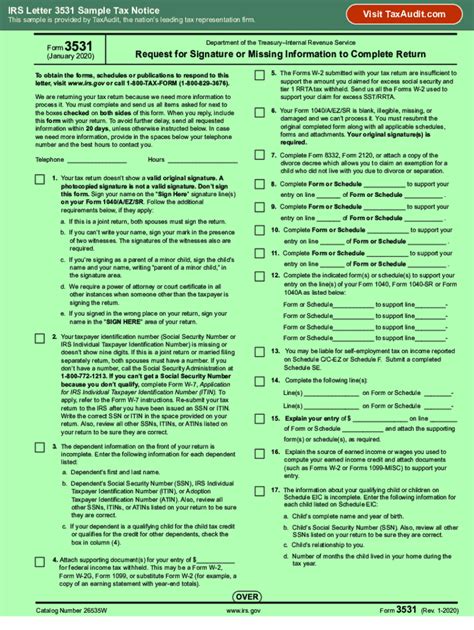 Printable Irs Form 3531