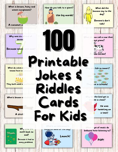 Printable Joke Cards