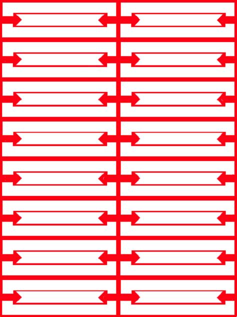 Printable Jukebox Label Template