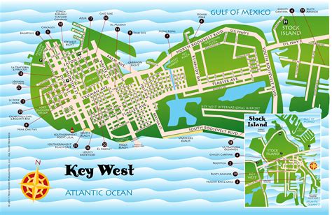 Printable Key West Outline