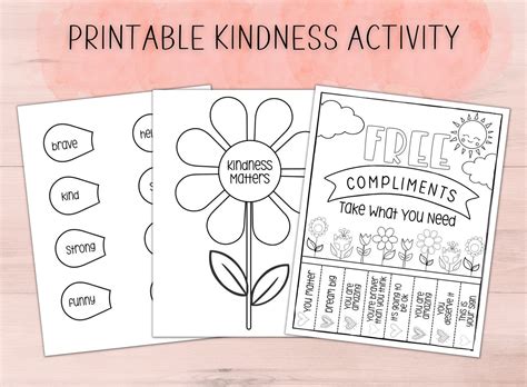 Printable Kindness Activities