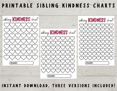 Printable Kindness Chart Parenting Puzzle