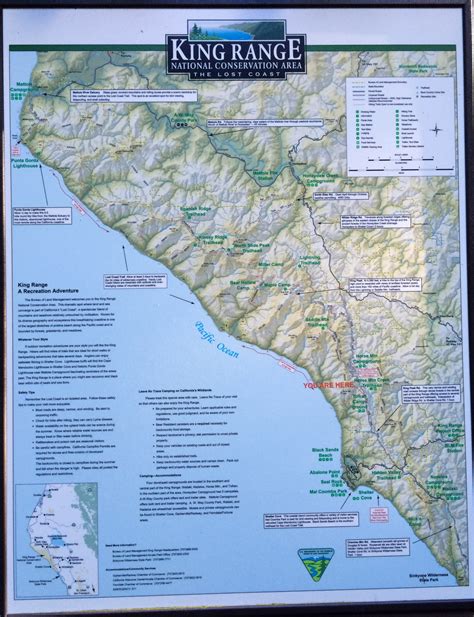 Printable Kings Range Grey Map