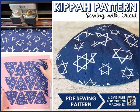 Printable Kippah Patterns For Fabric