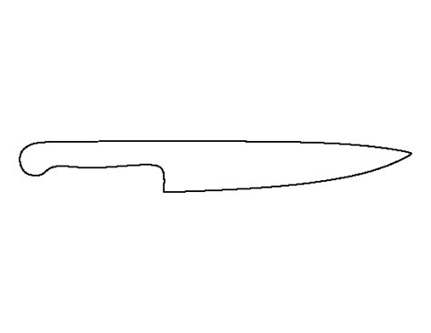 Printable Knife Cut Outs