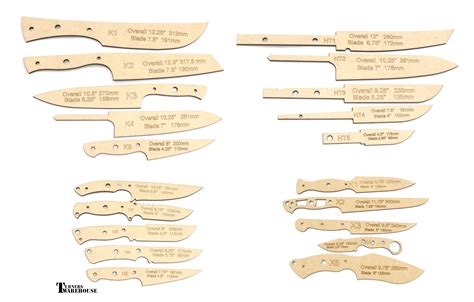 Printable Knife Handle Patterns