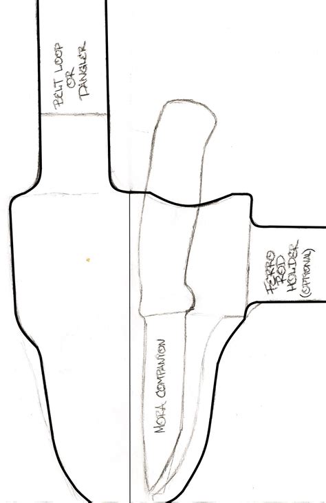 Printable Knife Roll Patterns