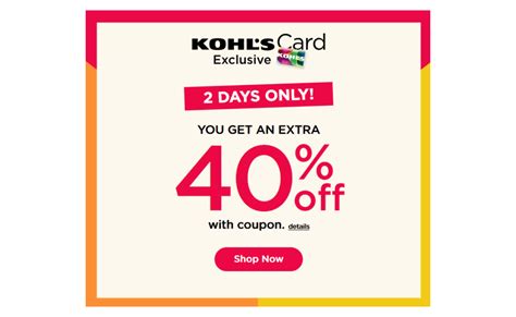 Printable Kohls Coupon Code