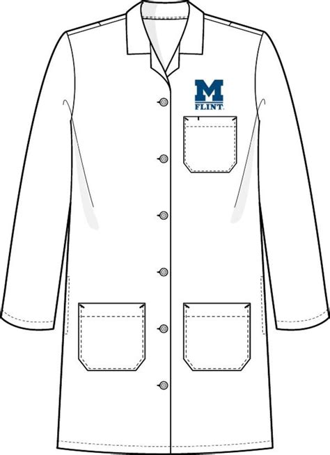 Printable Lab Coat Template